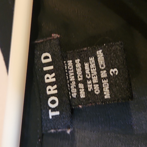 TORRID Black Lace Tank - size 3 - Picture 5 of 6